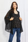 Melody Just Breathe Full Size Chiffon Kimono in Black Tops Scarlet Avenue   