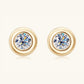 Moissanite 925 Sterling Silver Stud Earrings Accessories Trendsi   