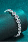 925 Sterling Silver 10.4 Carat Moissanite Bracelet Accessories Scarlet Avenue   