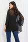 Melody Just Breathe Full Size Chiffon Kimono in Black Tops Scarlet Avenue   