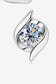 1 Carat Moissanite 925 Sterling Silver Stud Earrings Accessories Trendsi   