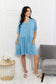 Yelete Full Size Oh Sweet Spring Button Up Flare Dress Dresses Scarlet Avenue   