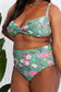 Marina West Swim Take A Dip Twist High-Rise Bikini in Sage Swimwear Scarlet Avenue   