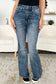 Judy Blue Full Size High Waist Tummy Control Flare Jeans Bottoms Scarlet Avenue   